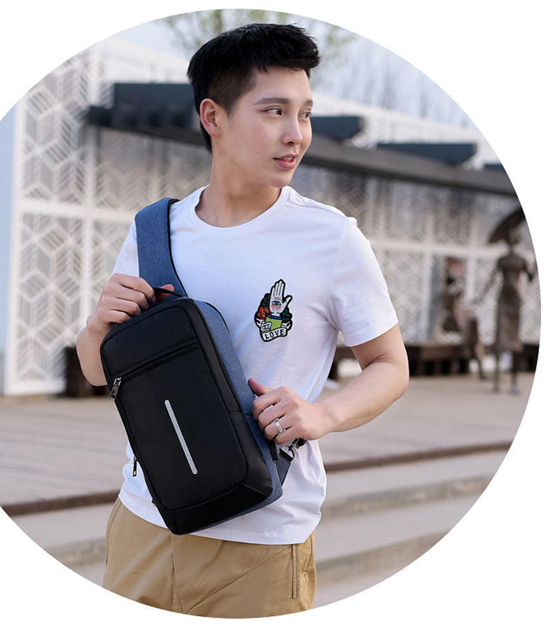Charge on the Go with This Anti-Theft Sling Bag - 73 Yards