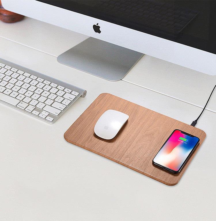 Wireless Charging Mouse Pad That Elevates Your Desk - 73 Yards