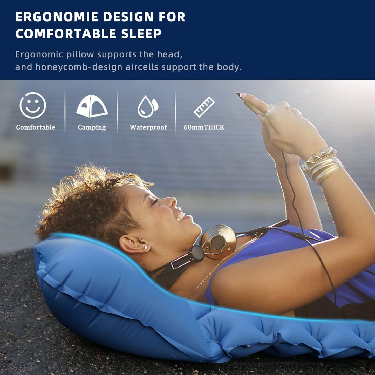 The Beach Mattress You Don’t Have to Blow Up - 73 Yards