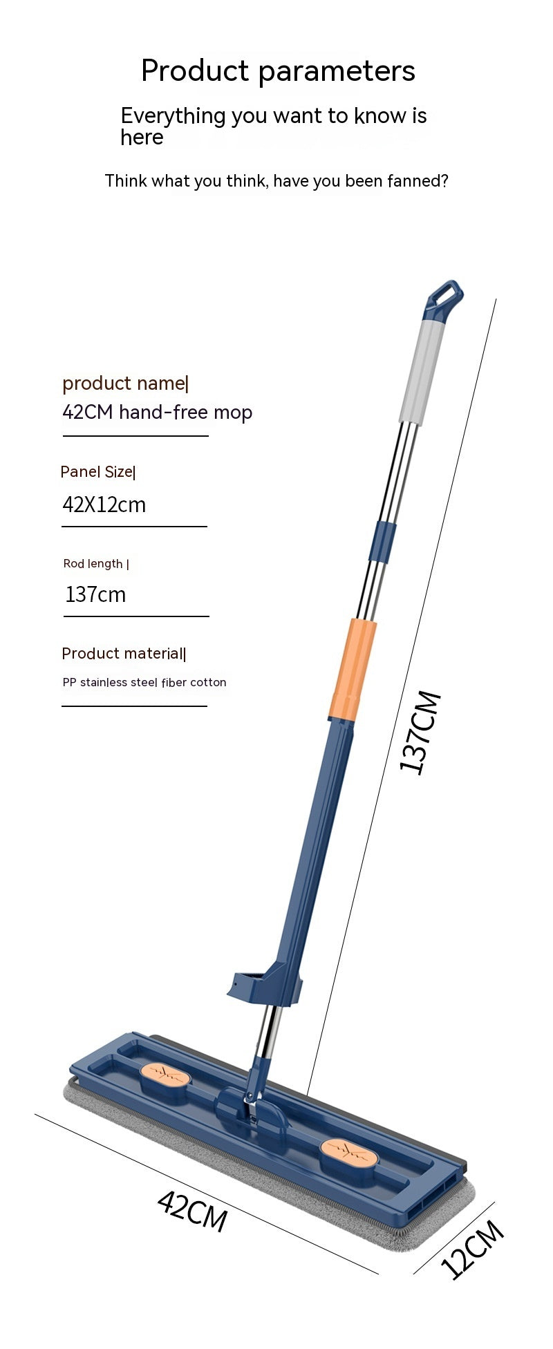 360 Rotating Mop That Makes Cleaning Way Too Easy - 73 Yards