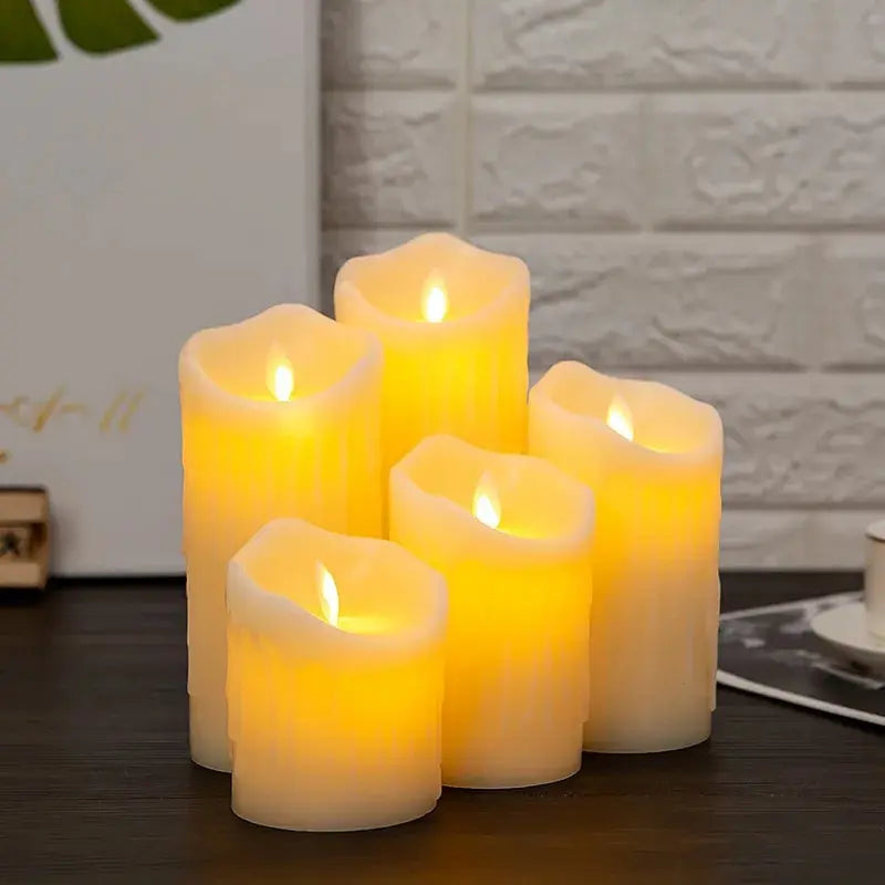 Flameless Candles for a Cozy Safe Glow - 73 Yards