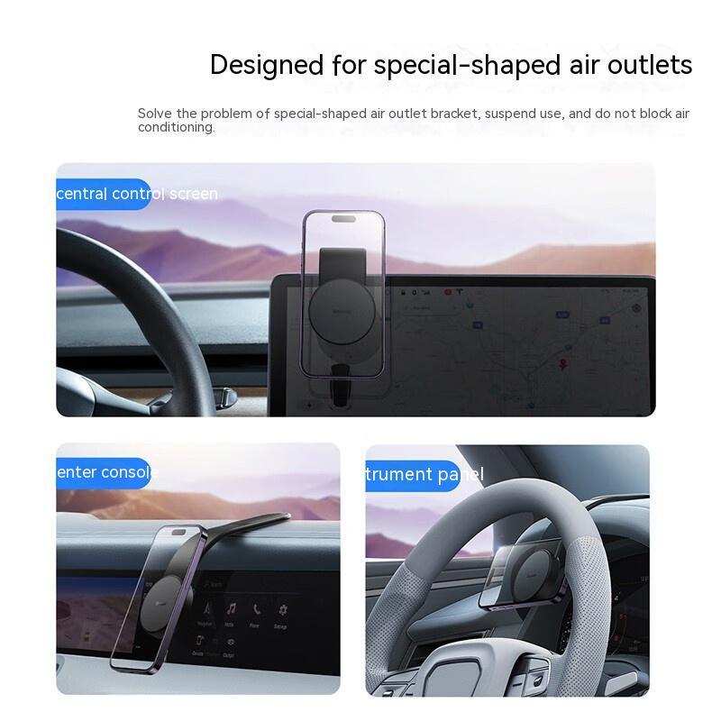 Stay Safe and Connected with this unique Magnetic Phone Mount!