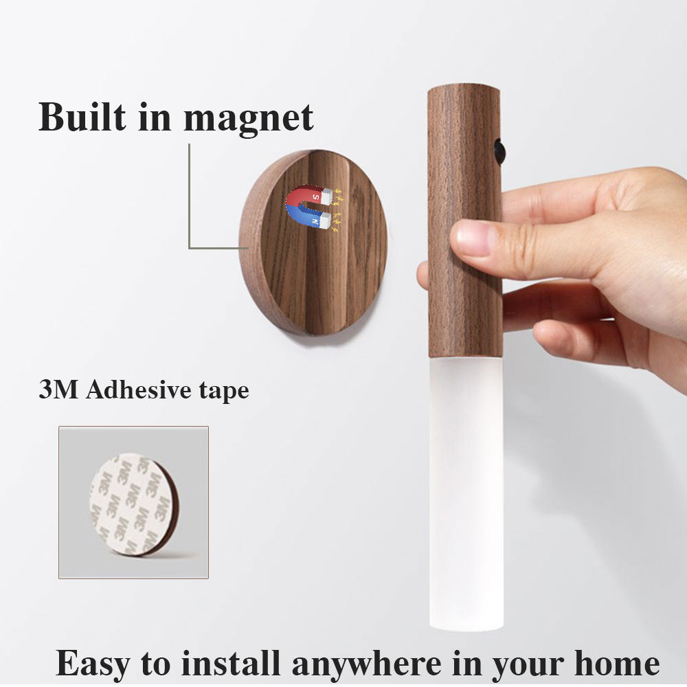 A Wooden Motion-Sensor Torch Straight Out of a Game - 73 Yards