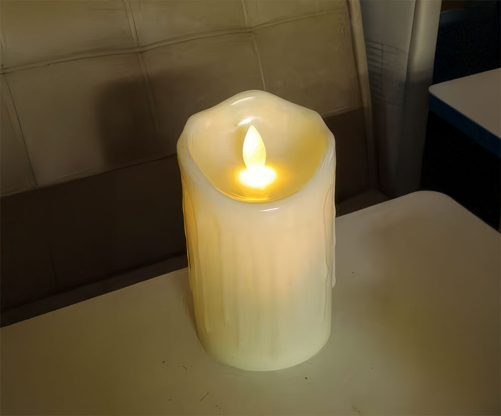 Flameless Candles for a Cozy Safe Glow - 73 Yards