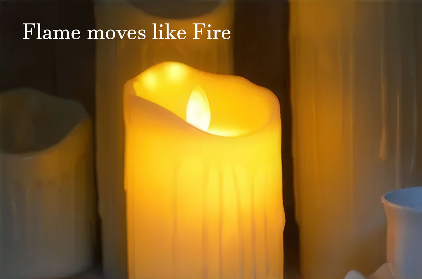 Flameless Candles for a Cozy Safe Glow - 73 Yards