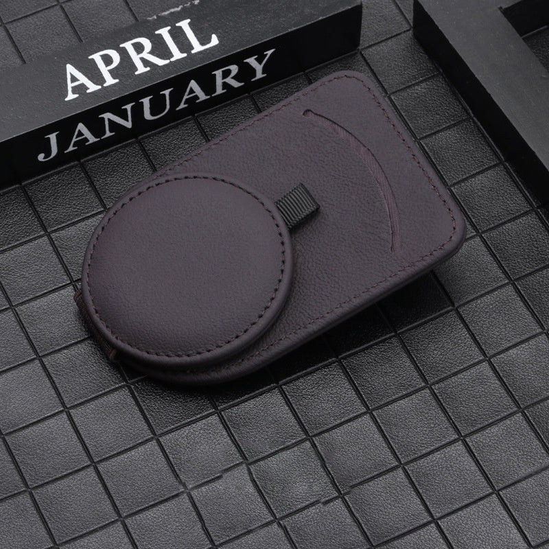 Clip In, Drive On with This Sleek Visor Glasses Holder