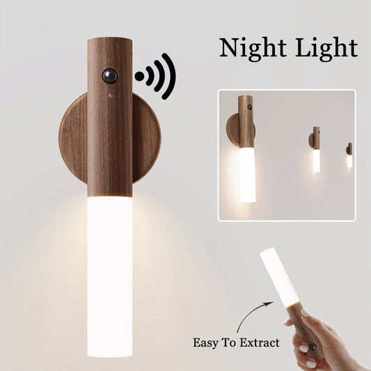 A Wooden Motion-Sensor Torch Straight Out of a Game - 73 Yards