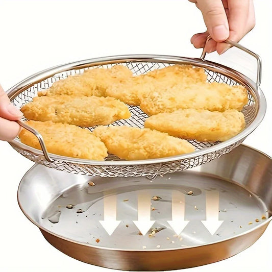 Strain, Fry, or Serve Without the Splatter