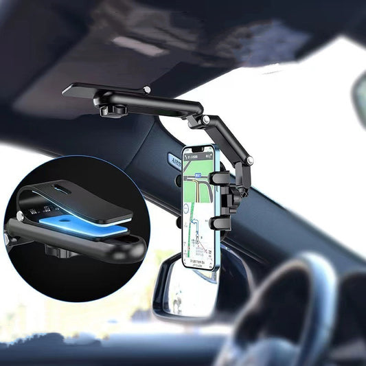 Clip It and Drive! The Sun Visor Mount That Keeps Your Phone in Sight
